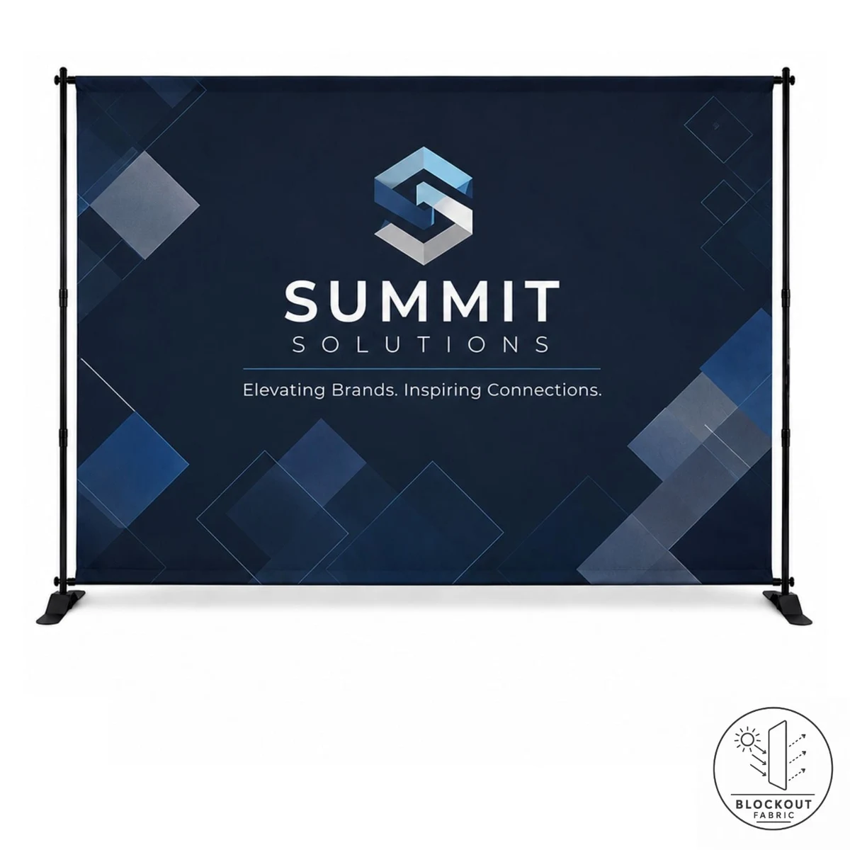 10' Exhibitor Expanding Display Kit, Wall, Backdrop, Superior Block Out Fabric, NO SETUP CHARGE 1
