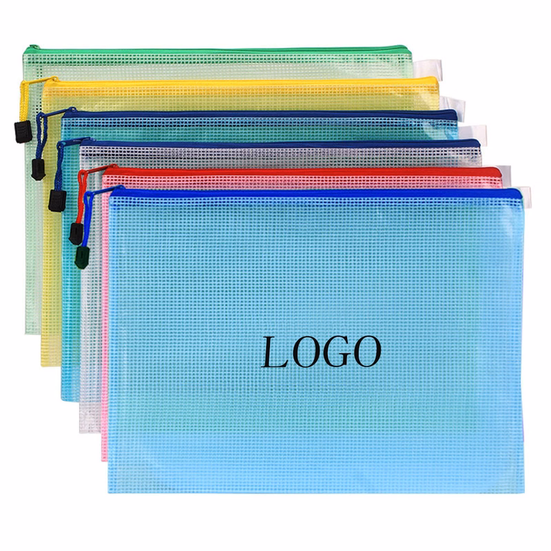 Transparent  Zipper File Bag