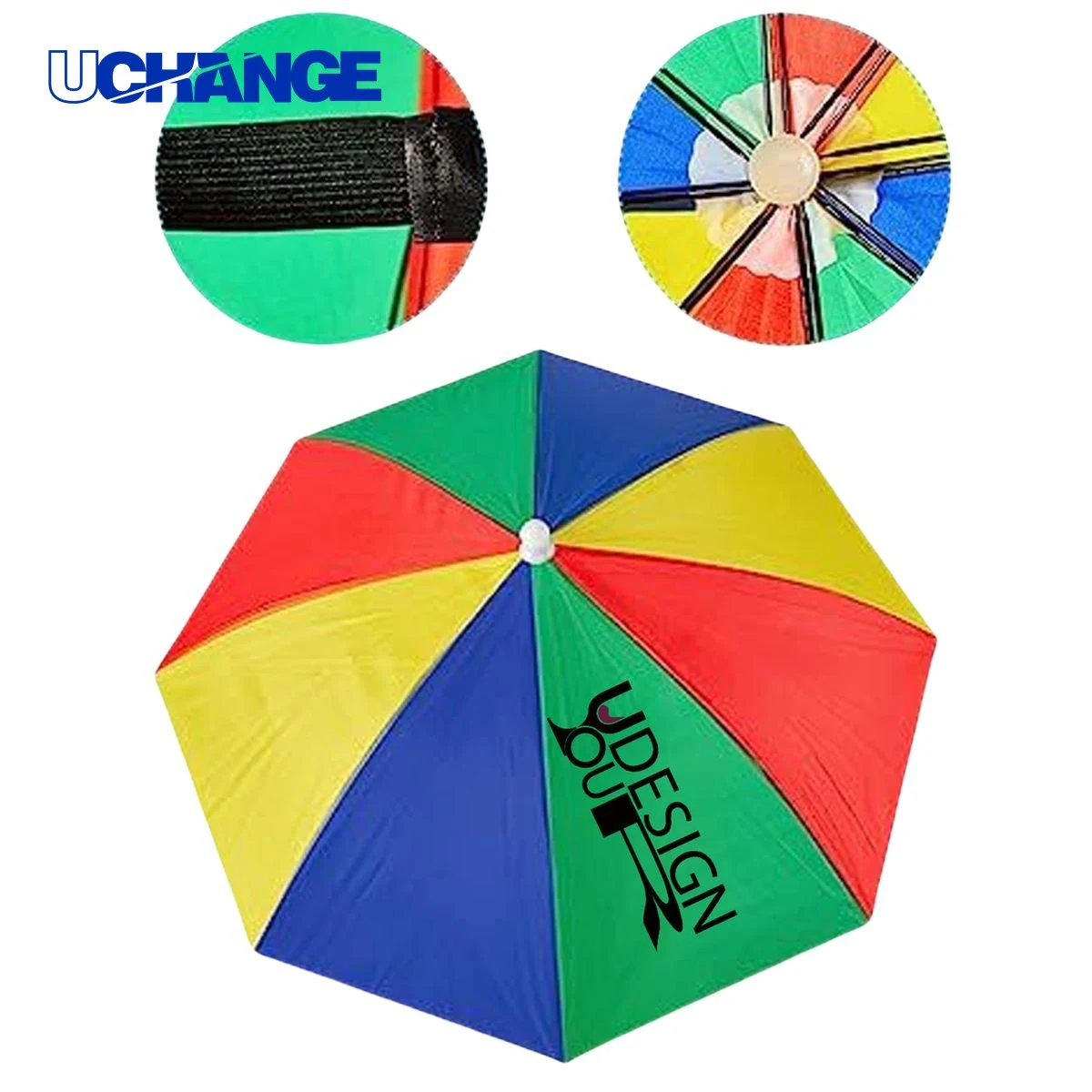 Collapsible Head Umbrella Hat 1