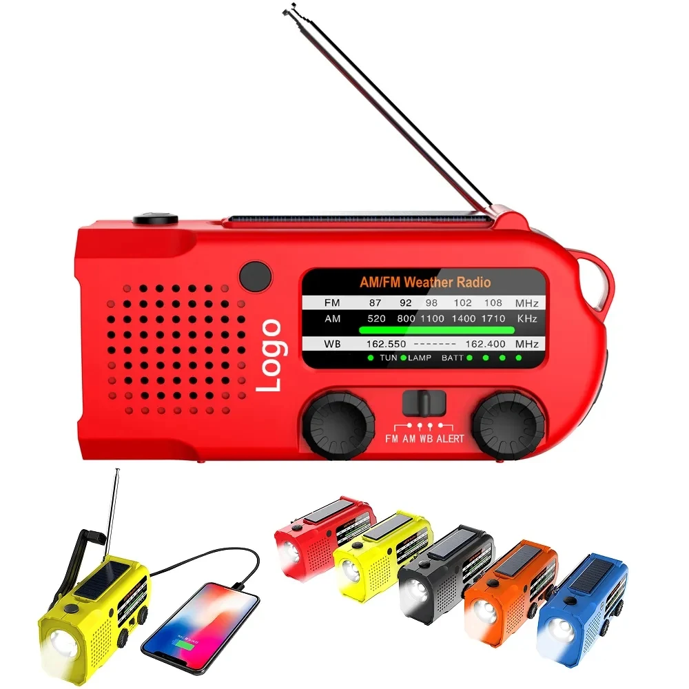 Emergency Radio Solar Hand Crank Flashlight 1