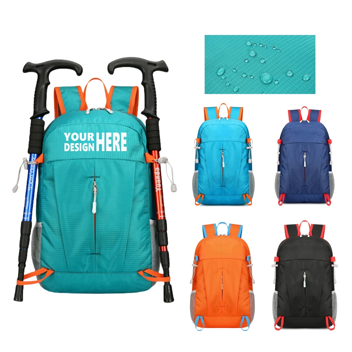 Folding Sports Outdoor Hiking Cycling Waterproof Backpack 1