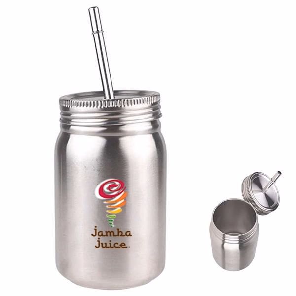 Stainless Steel Mason Jar