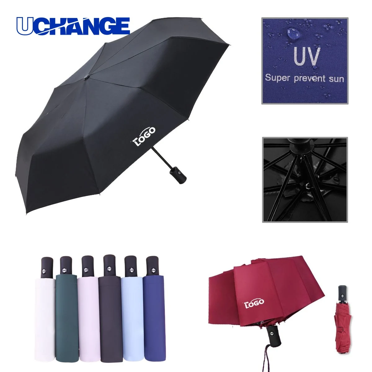 Versatile Automatic Folding Umbrella 1
