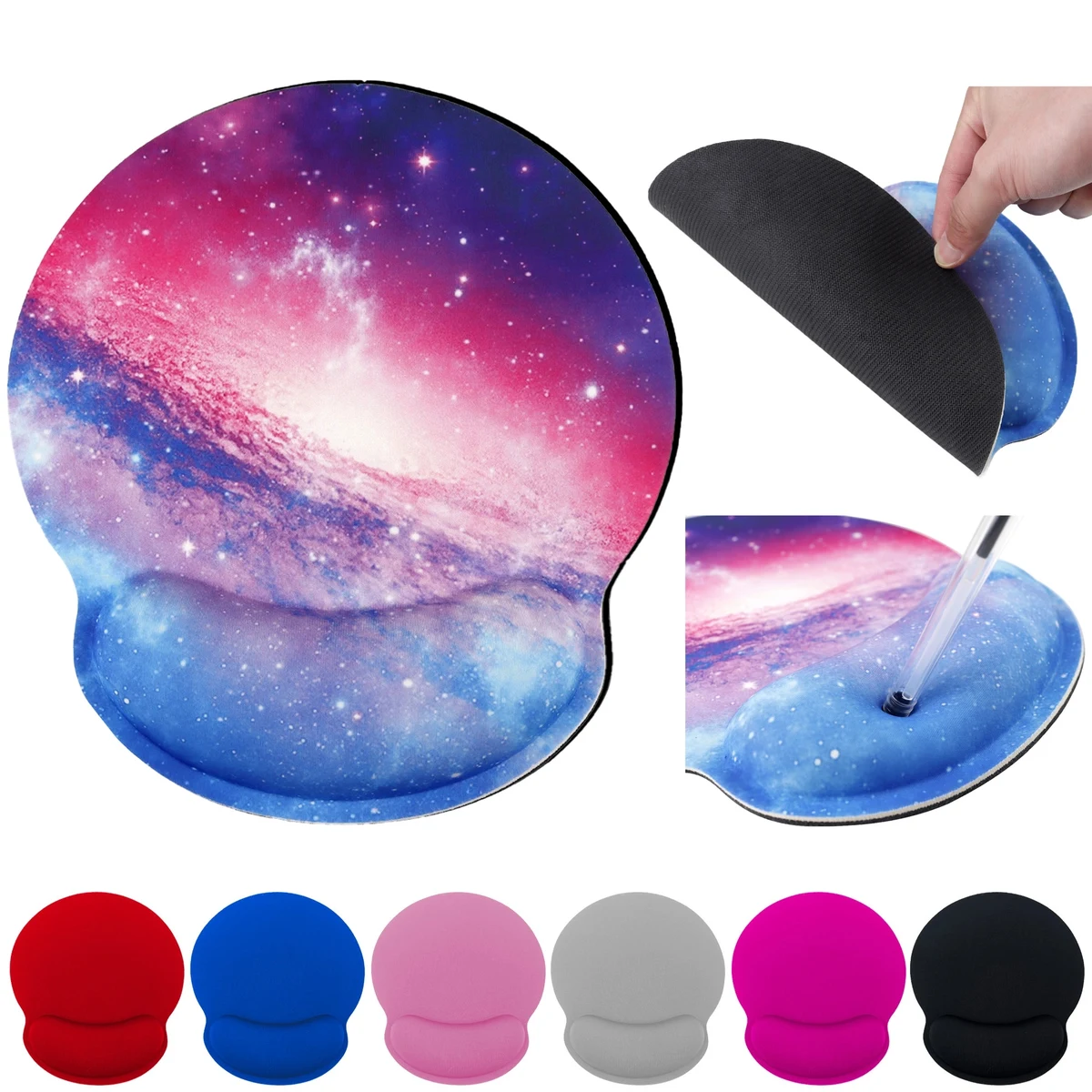 Memory Foam Mouse Pad With Wrist Rest 1