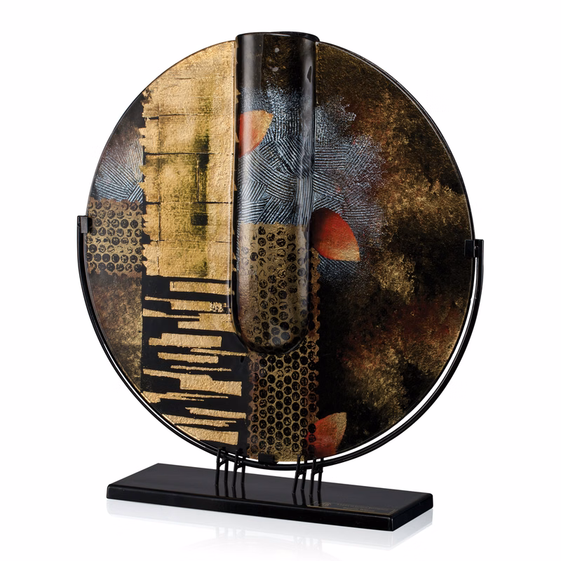 Oxford Artglass Award - Contoured Round
