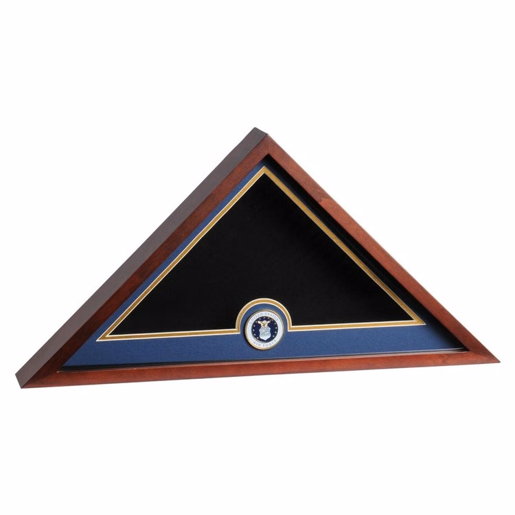 Army Medallion Flag Display Case