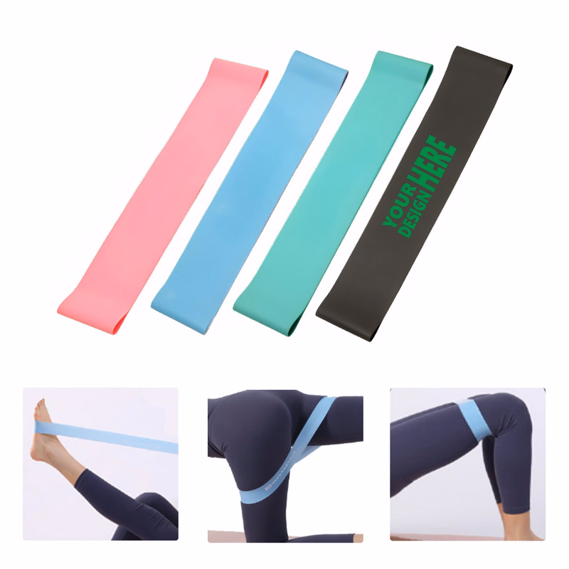 MOQ50 Yoga Latex Resistance Band for Fitness and Squats