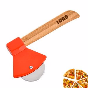 Axe Shaped Pizza Cutter Sharp Stainless Steel Blade