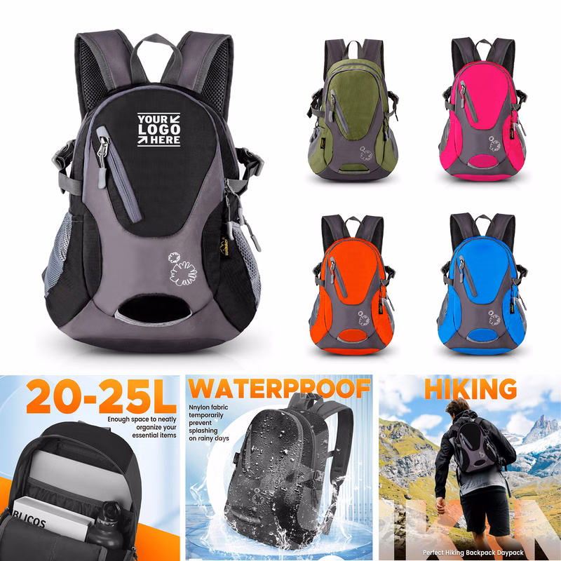 Lightweight Small Daypack M0714 Cycling Hiking Water Resistant Travel Backpack