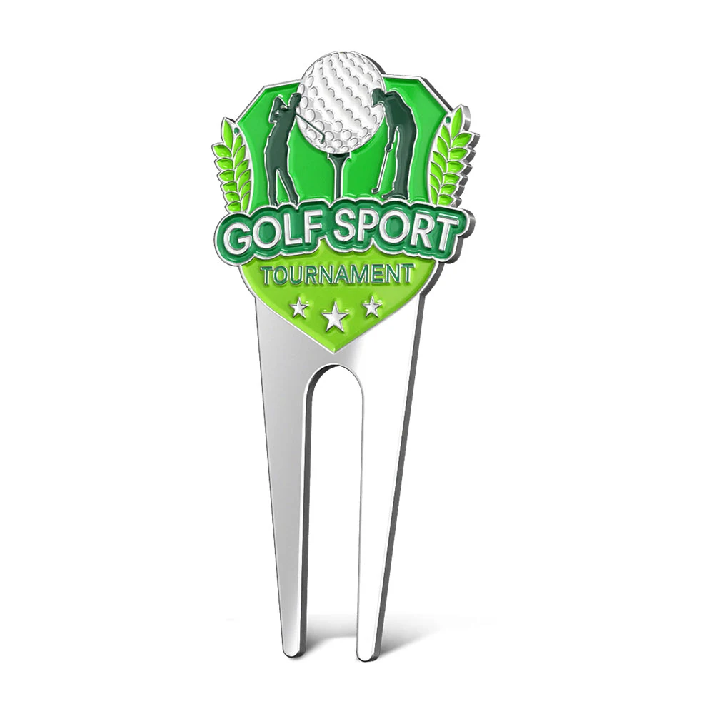 Soft Enamel Golf Divot Tools 1