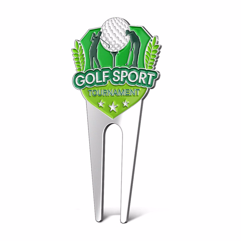 Soft Enamel Golf Divot Tools