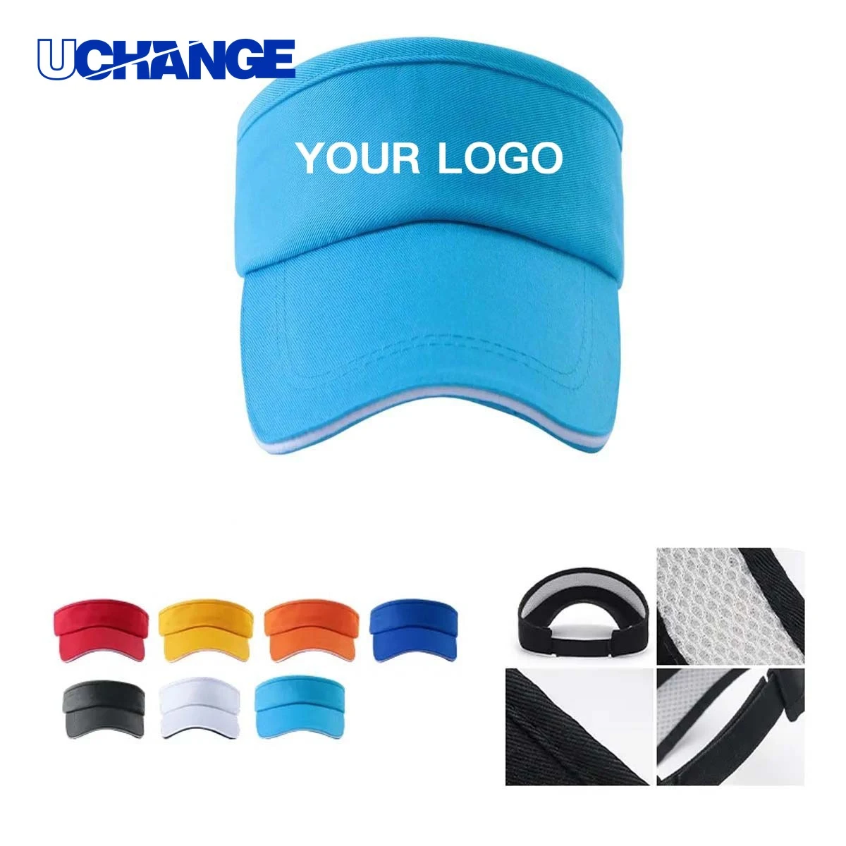 Moisture Wicking Sun Visor Hat for Golf and Tennis 1
