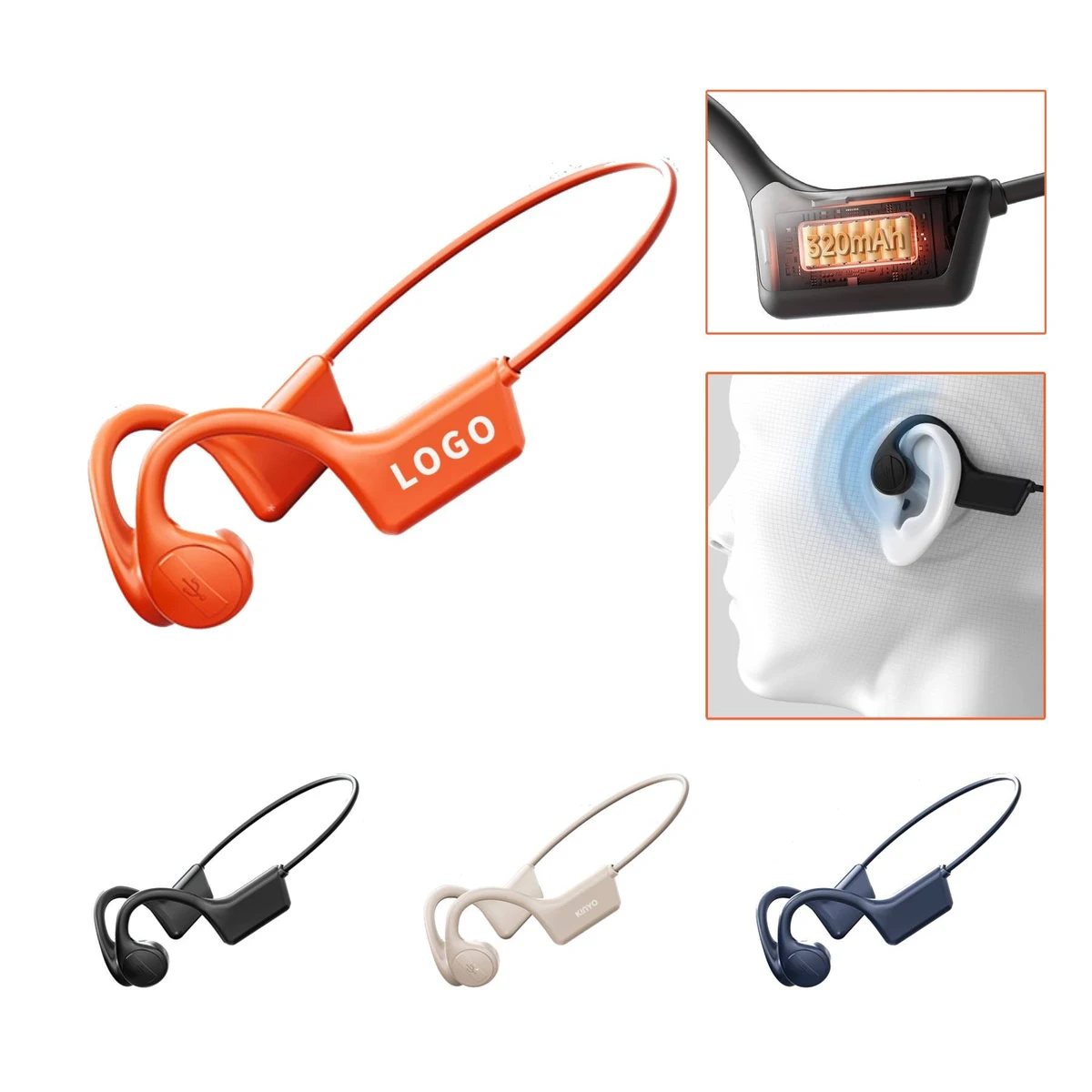 Bone Conduction Wireless Earphones 1