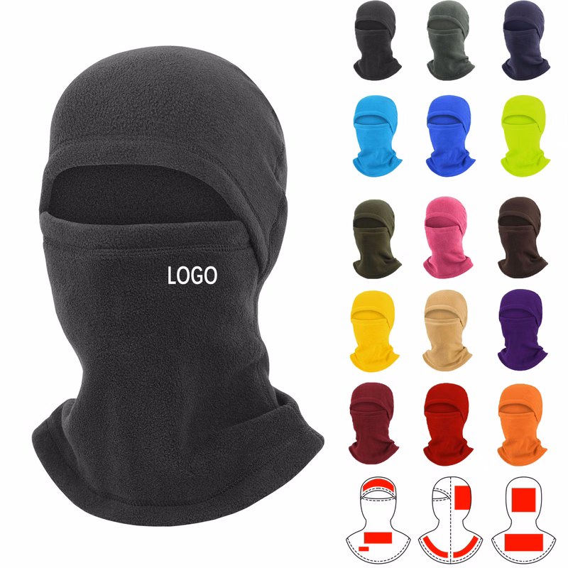 Polar Fleece Balaclava Winter Ski Face Cover Hat