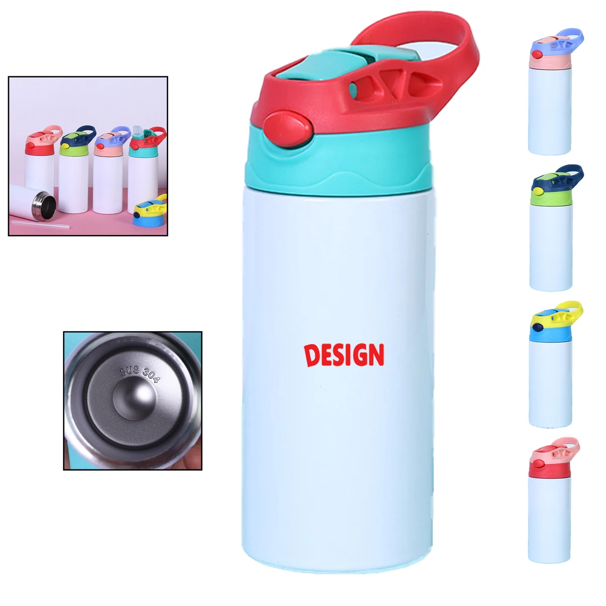 12oz Sublimation Car Travel Mug 1