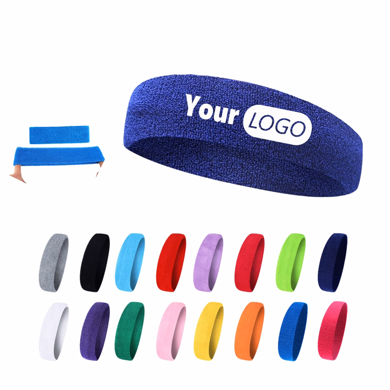 7.9 x 2 Inch Elastic Gym Sweatband