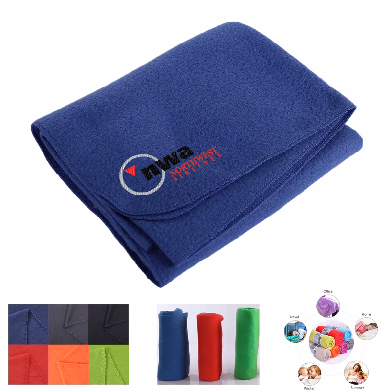 CozyFold Travel Fleece Throw
