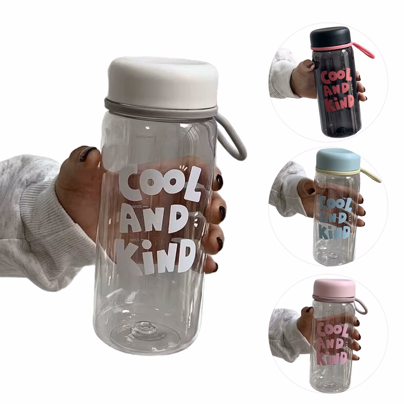 20OZ.Clear Portable Portable Cup Lifting Rope