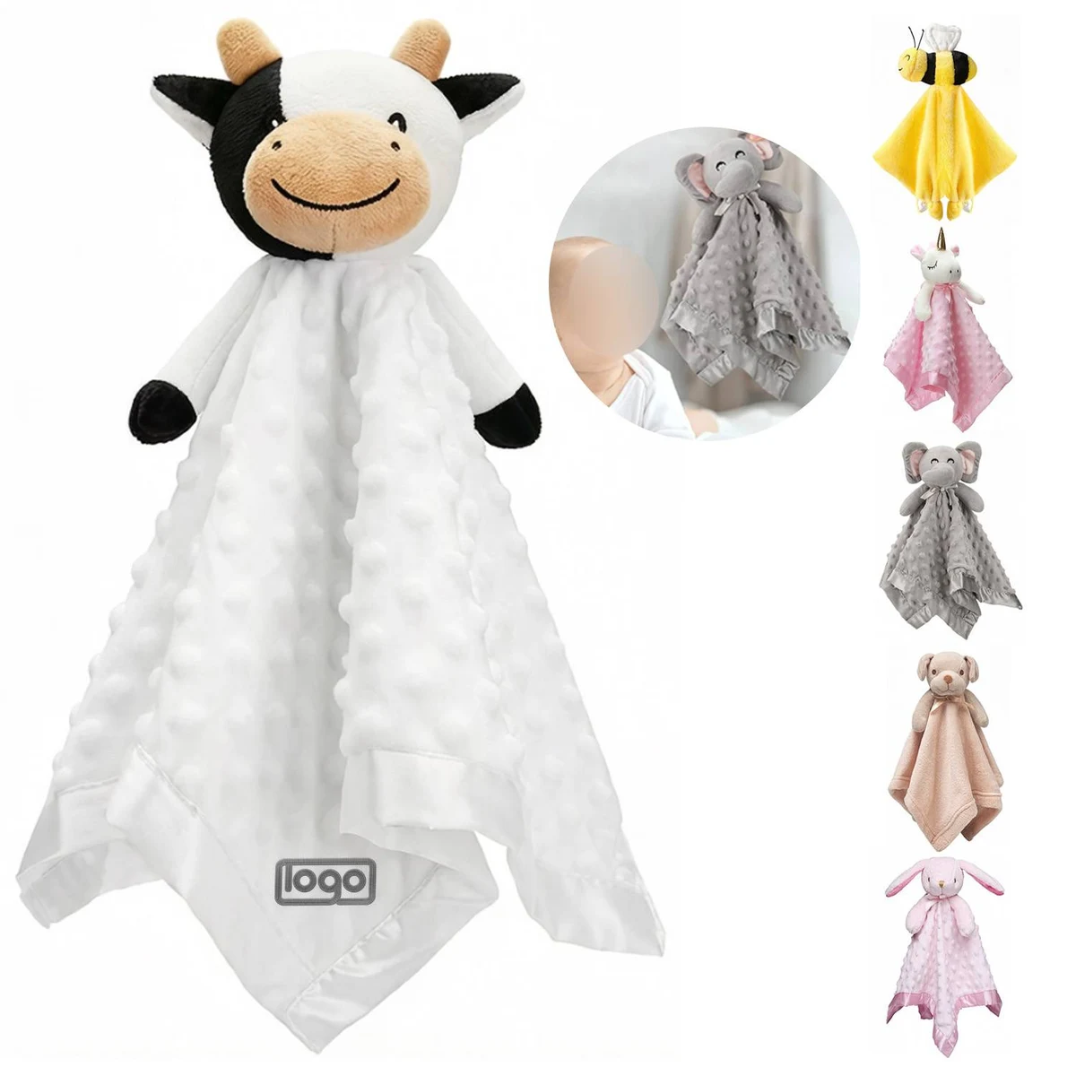 Baby Lovey Security Blanket 1