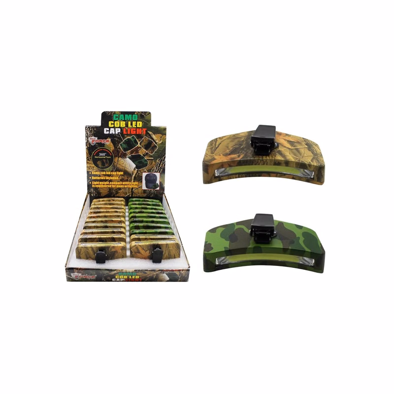 COB LED Cap Lights Camo