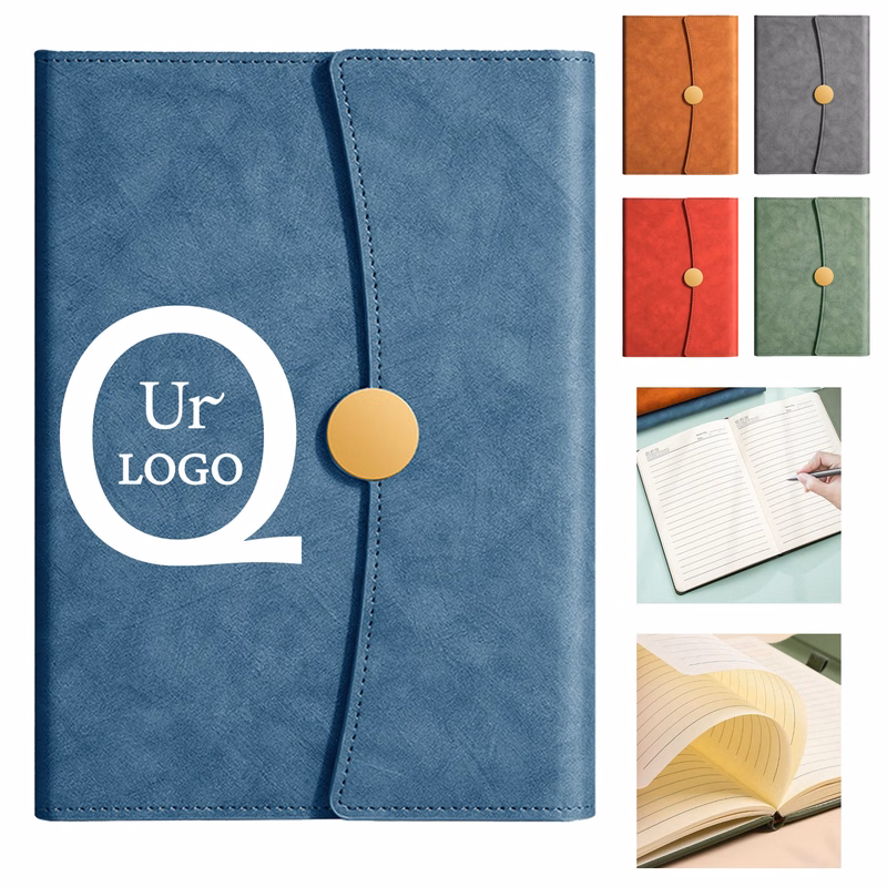 Hardcover Notebook A5 200 Lined Pages