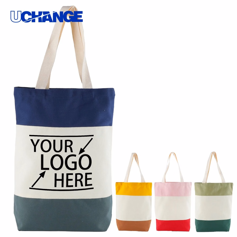 Patchwork Shopping Tote Bag
