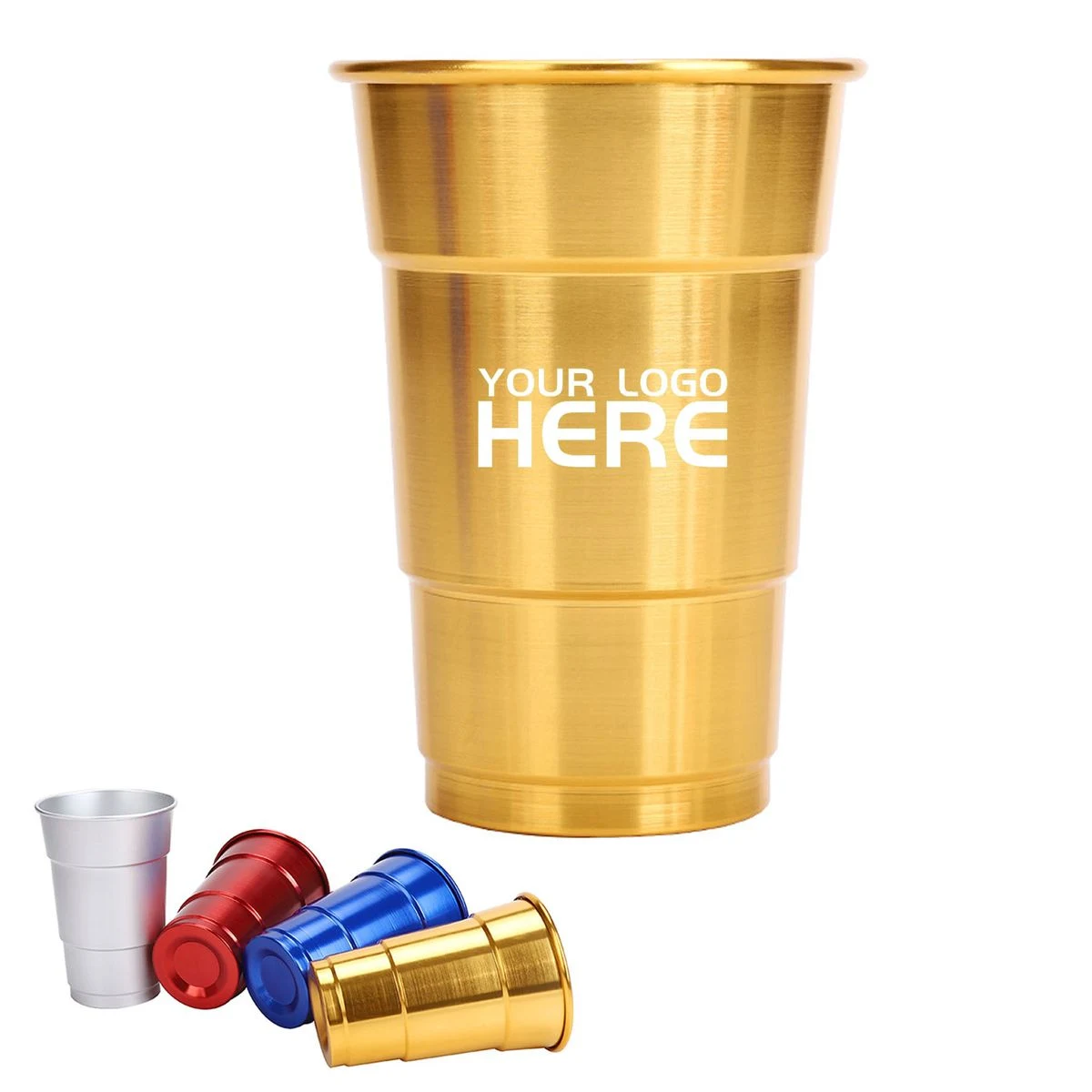 Reusable Aluminum Beer Cup 1