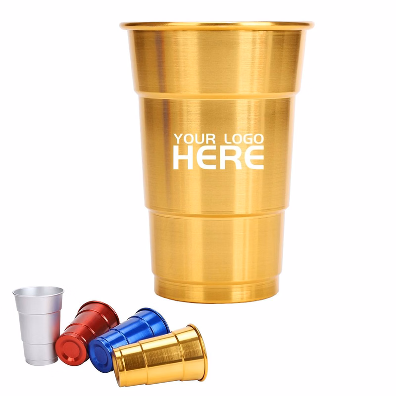 Reusable Aluminum Beer Cup 