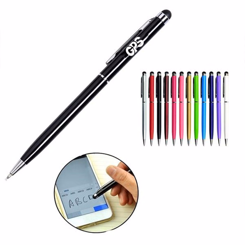 5 3/8 " Rotating Touch Screen Ball Point Pen