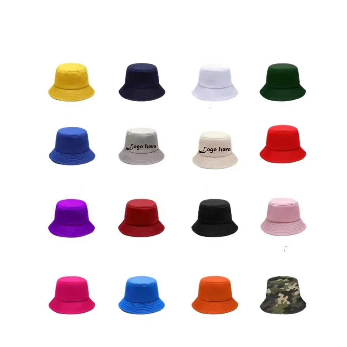 Sun Protection Cotton Bucket Hat 1