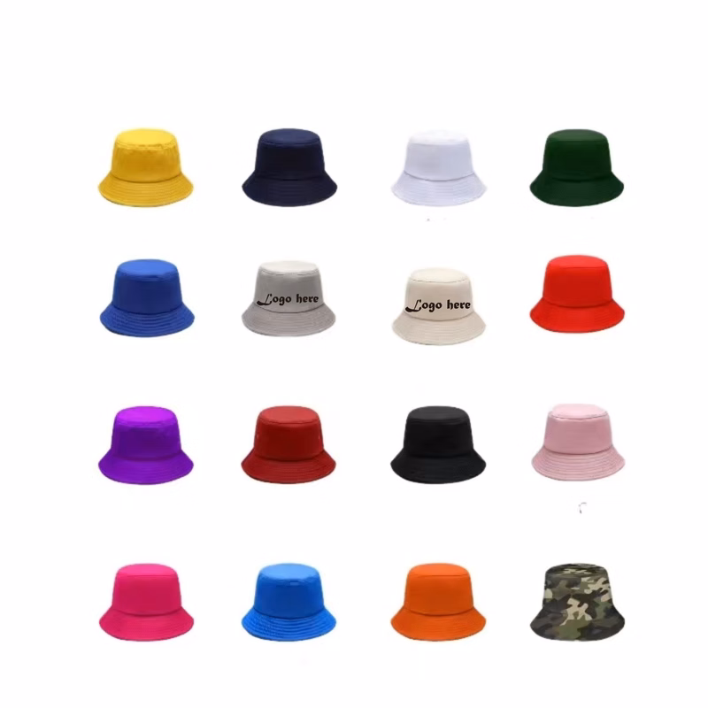 Sun Protection Cotton Bucket Hat