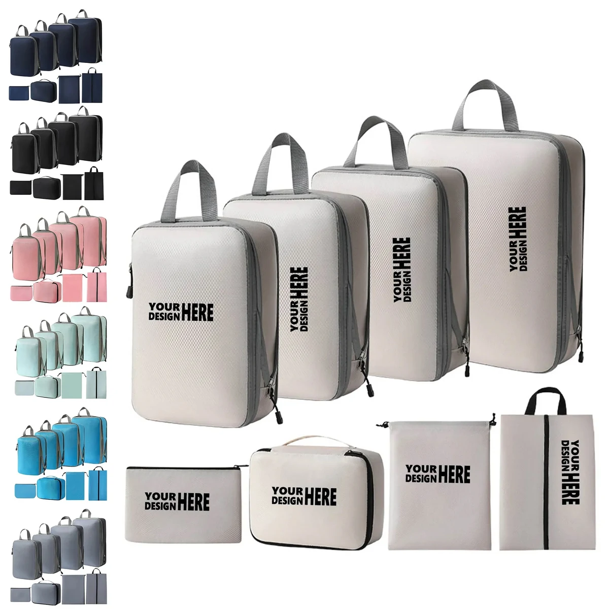 8-Set Compression Packing Cubes For Travel 1