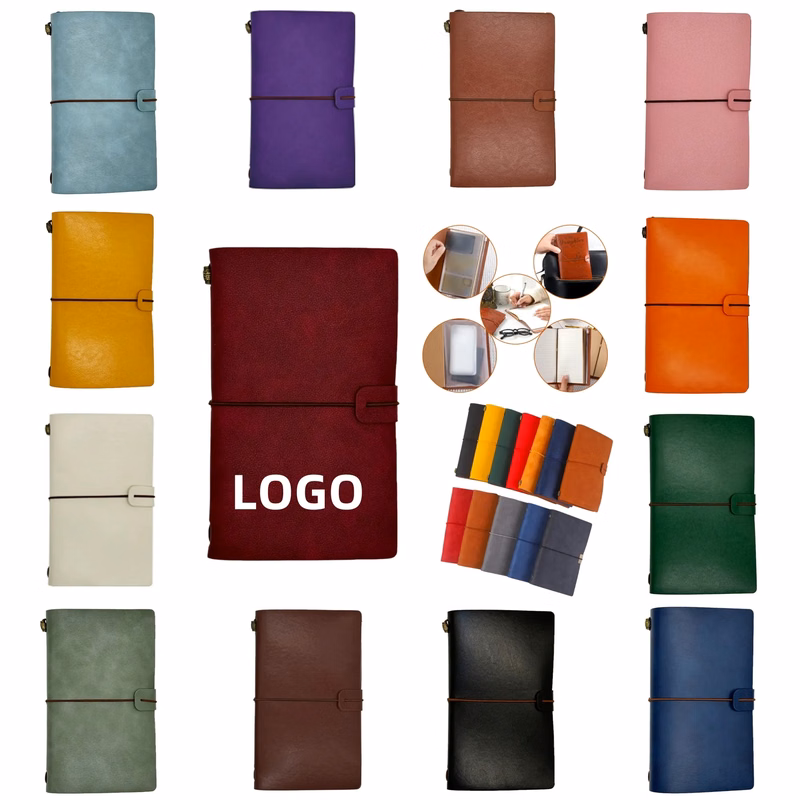 A6 Strap Bound Notebook