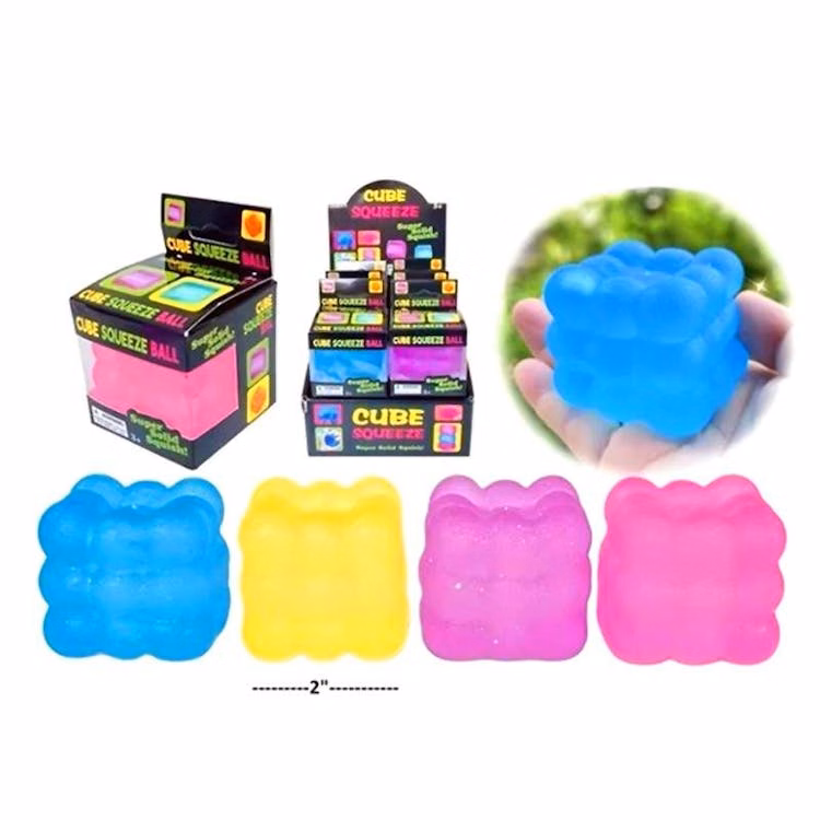 Squishy Cube Toys - 2"