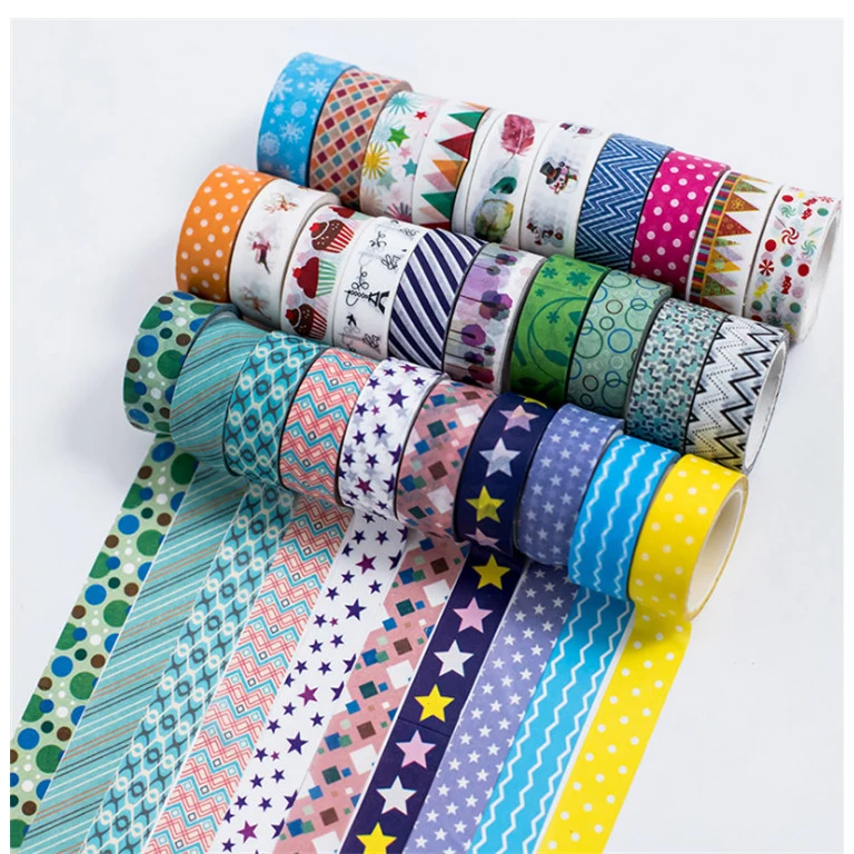 Custom Printed Colored Washi Tape 1