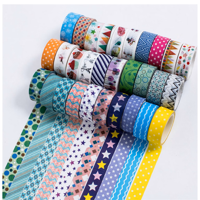 Custom Printed Colored Washi Tape