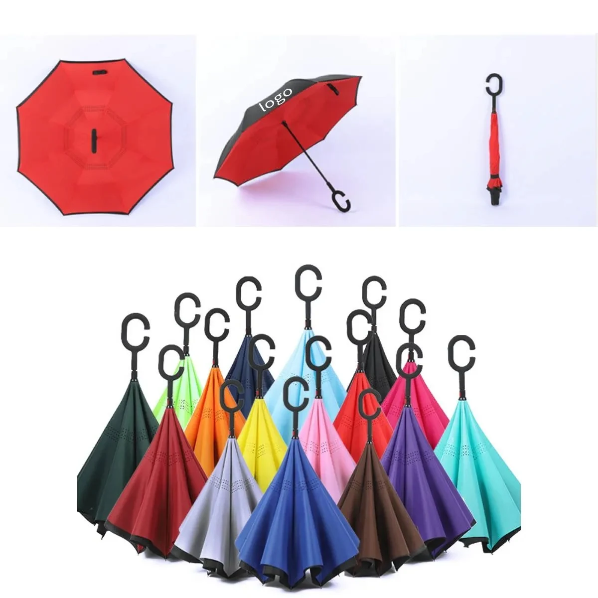 Rush Service Reversible Inverted Umbrella 1