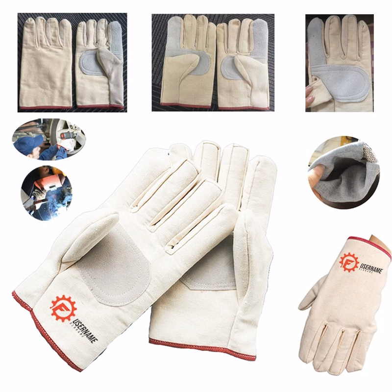 Men's Leather Work Gloves