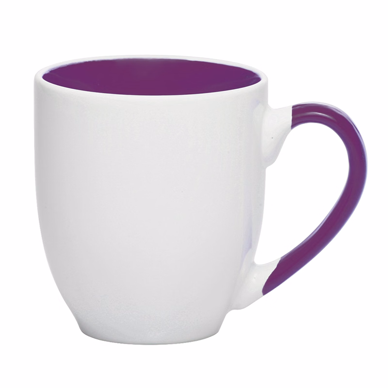 Two-Tone Ceramic Mug, 16 oz.