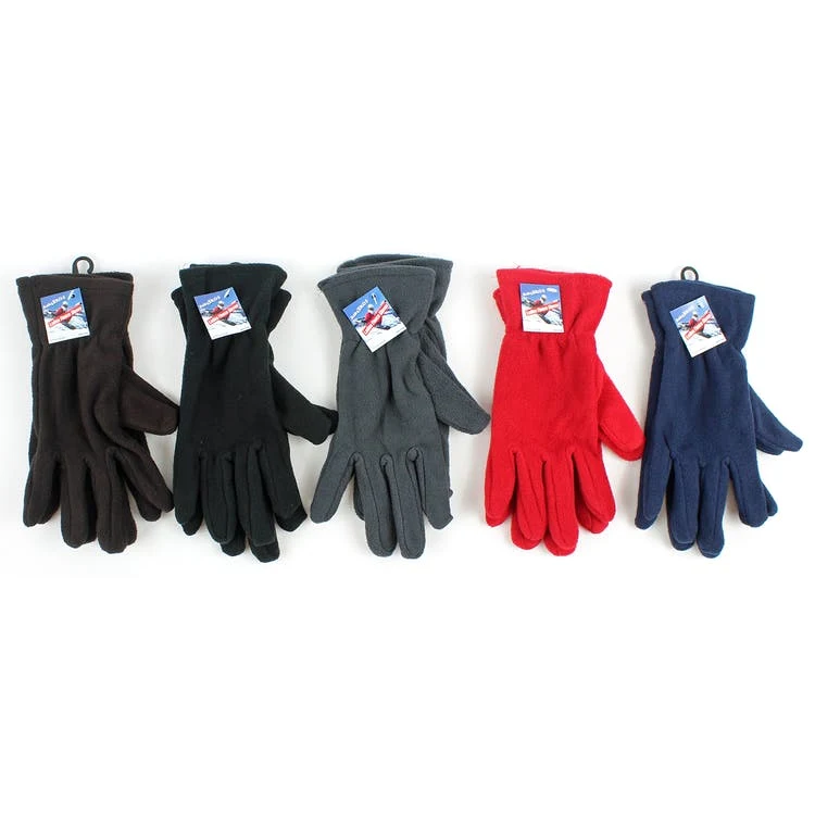 Women's Gloves - Fleece Assorted Colors 1
