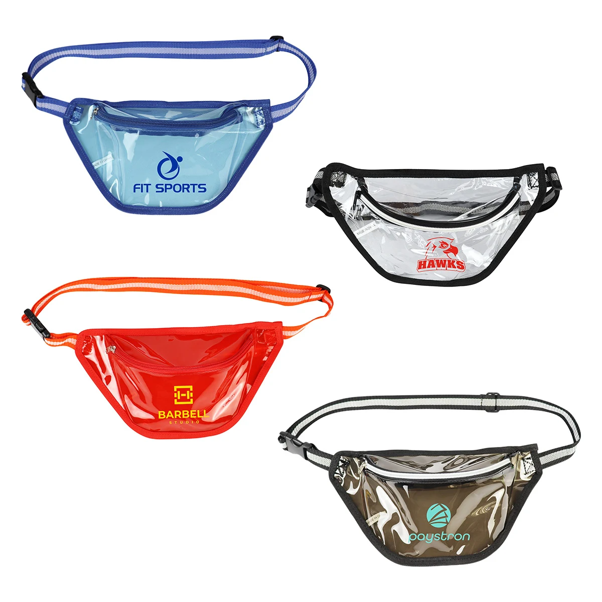Diamond Clear TPU Belt Bag 1