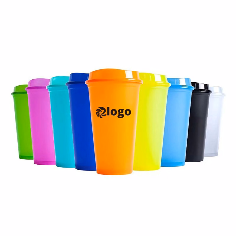 16 Oz PP Coffee Cup With Lid