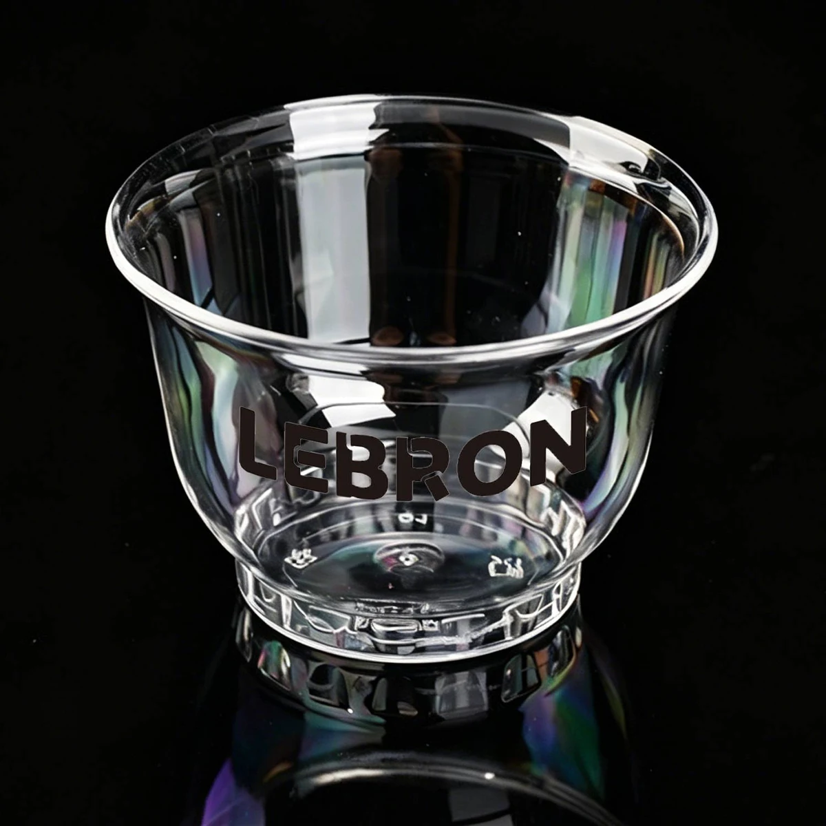 2 oz Clear Disposable Plastic Tea Cup 1