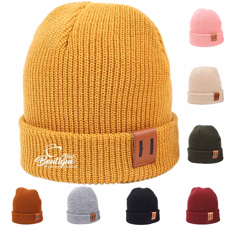 Autumn And Winter Warm Knitted All Match Beanie Cap