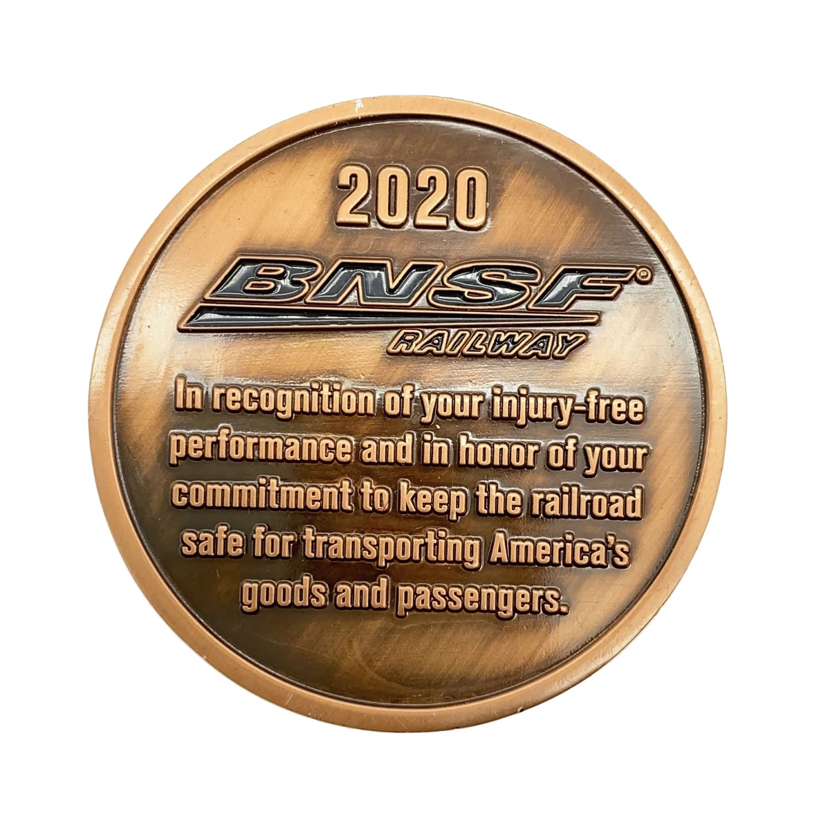 Metal Double Sided Tokens 1