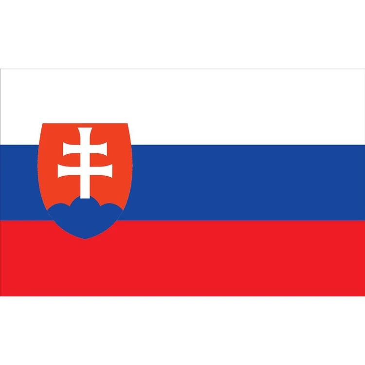 Slovakia Republic Flag - 3' x 5' - Nylon 1