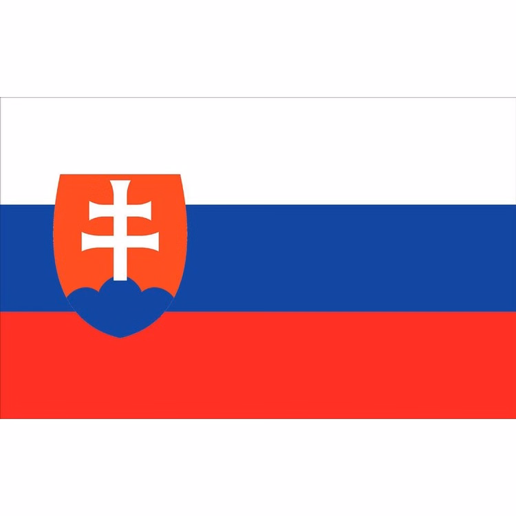 Slovakia Republic Flag - 3' x 5' - Nylon