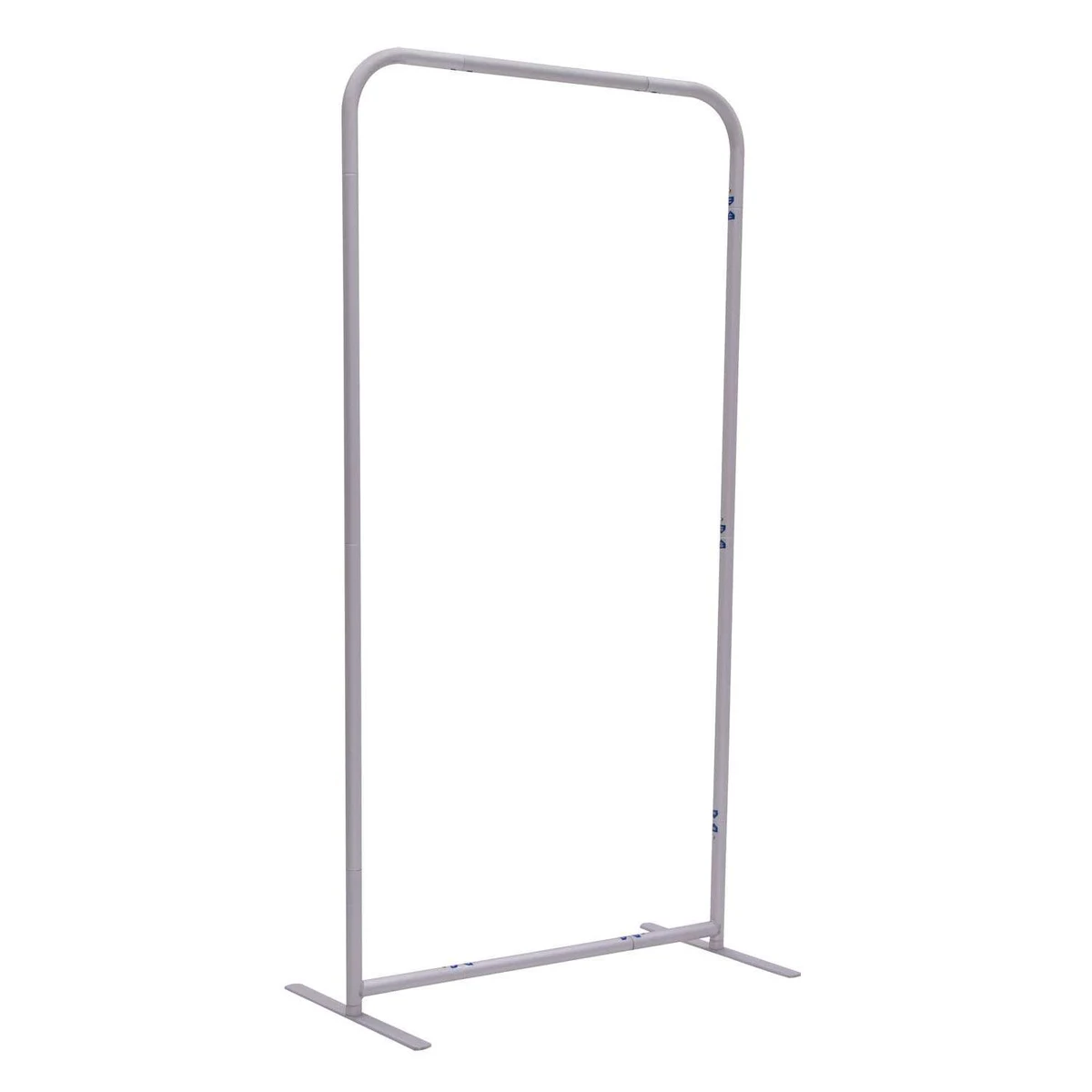 3'W x 72"H EuroFit™ Straight Wall Hardware 1