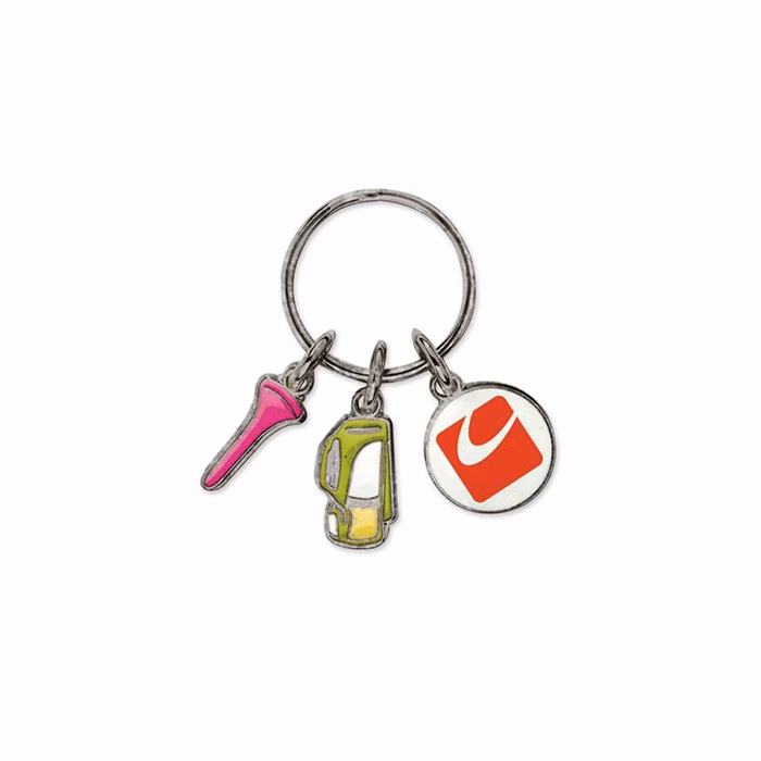 Charming Key Chain w/3 Custom Charms (Econo)