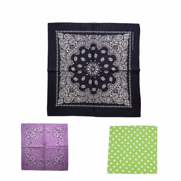 22'' Square Bandanna Made Of Cotton